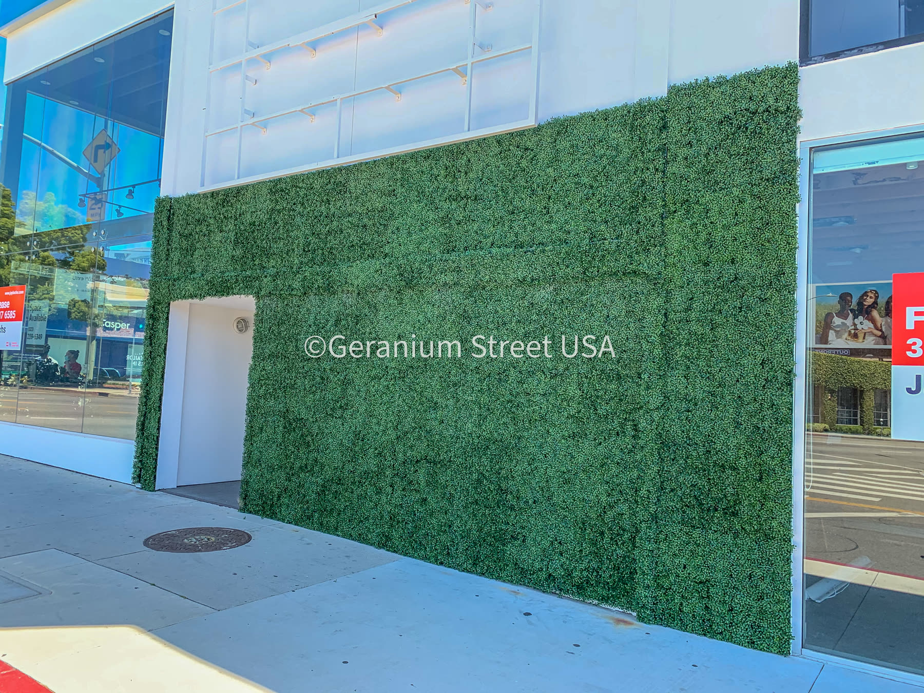 Commercial wall covering