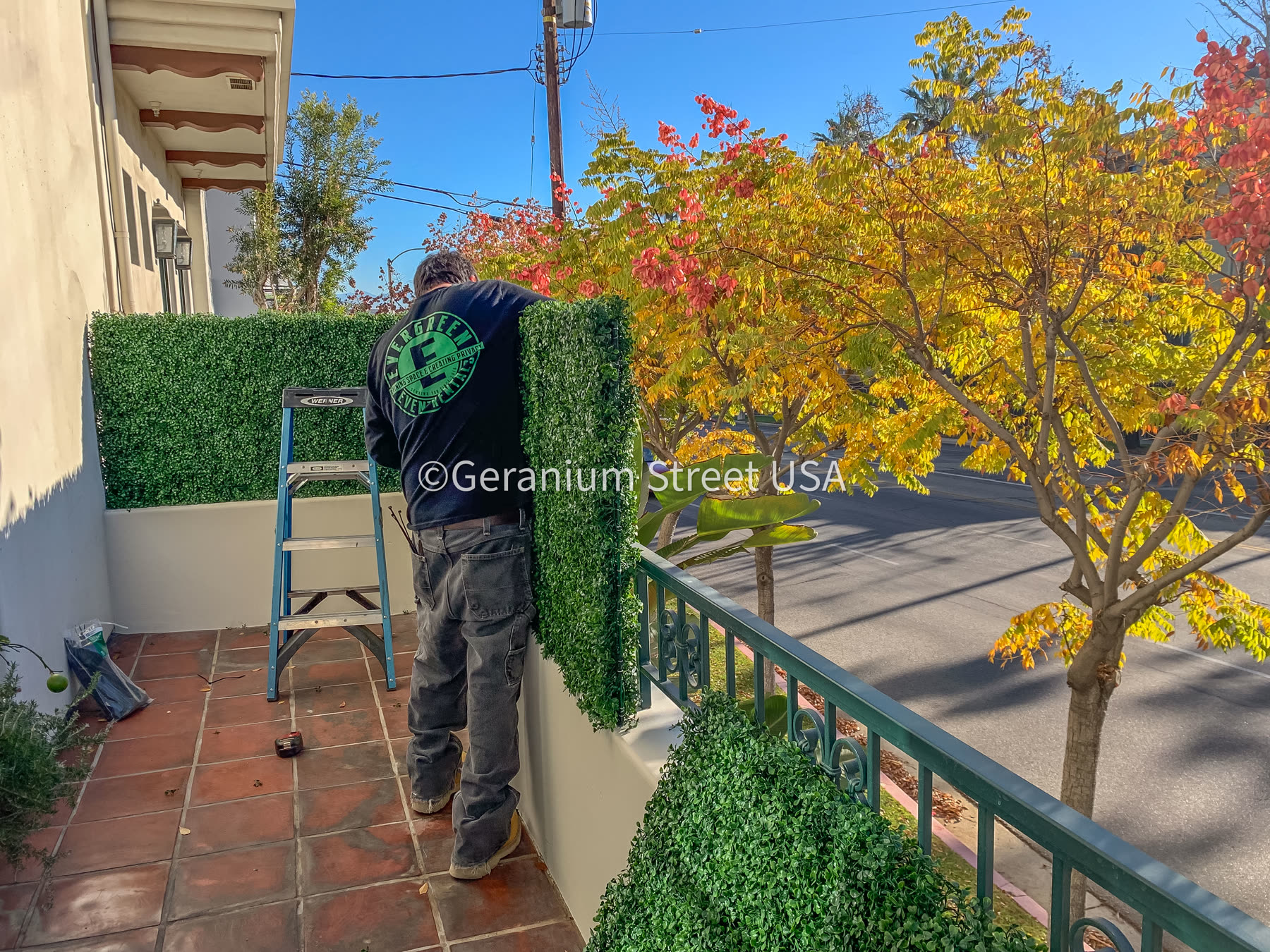 Artificial hedge